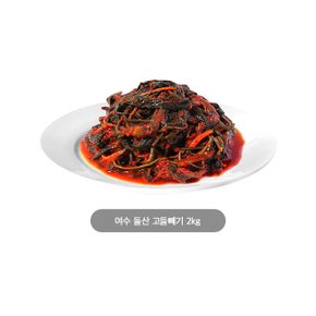 여수찬 산지직송 알싸한 여수 고들빼기 2kg
