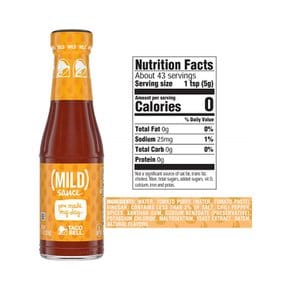 [해외직구] 타코 벨 마일드 소스 Taco Bell Mild Sauce 7.5oz(213g) 3팩