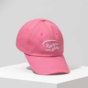 리끌로우 We Glow LOGO BALLCAP PINK