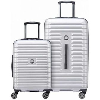  미국 델시 캐리어 Delsey 2-piece Hardside Trunk Set Silver 1684593