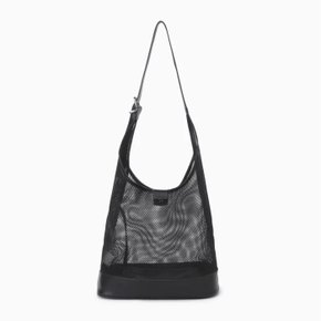메쉬 블록 호보백 BCBG50531 BK_DJ