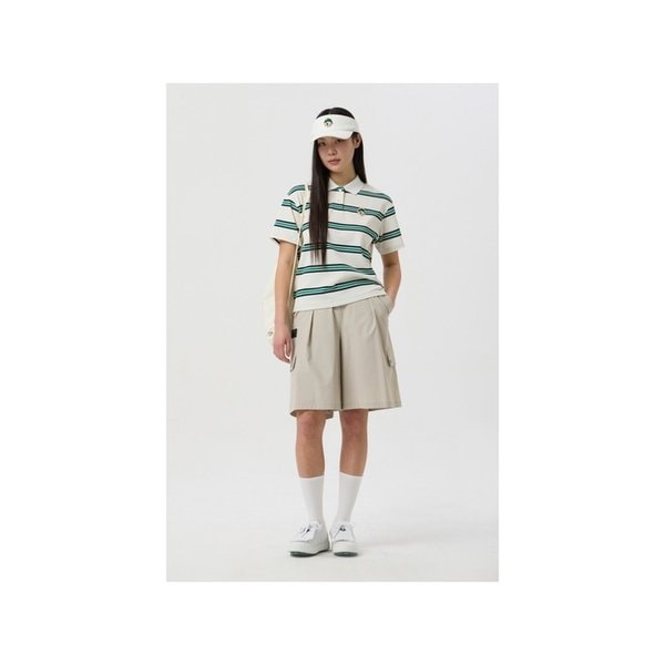 (WOMEN) Bermuda Cargo Shorts_G5PAM25325BEX