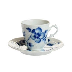리차드 지노리 (RICHARD GINORI) 로즈 블루 커피 컵 접시 (S) 02-27352810 [품]