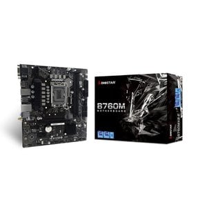 BIOSTAR Intel B760 MicroATX DDR5 PCIe 4.0 2.5 [B760MX2-E] 칩셋 탑재 마더보드 모델 3개의