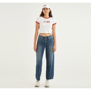 리바이스 Levis® 여성 BAGGY DAD 웜 진 (A6267-0000)