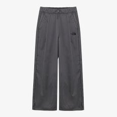 [노스페이스 공식] NP6NR32K 화이트라벨 여성 새틴 와이드 팬츠_CHARCOAL GREY
