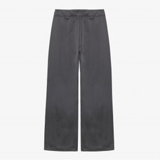 [노스페이스 공식] NP6NR32K 화이트라벨 여성 새틴 와이드 팬츠_CHARCOAL GREY
