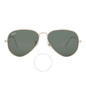 이스퀘어 4662143 Ray-Ban Aviator Rose Gold Green Pilot Uni Sunglasses