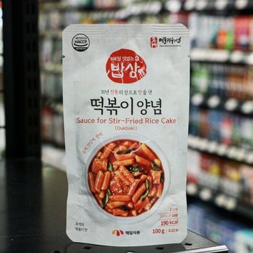 신세계 가공 매일식품 떡볶이양념 100g 1개