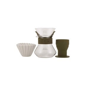 Kalita 칼리타 커피 드리퍼 웹스타일업 카키 2~4인용 185 35245