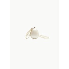 샵아모멘토 시몬로샤 25SS Micro Egg Bag W/ Pearl Crossbody, Jet