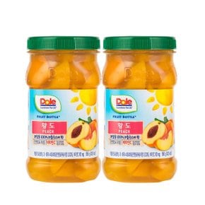 후룻바틀 황도 복숭아 666g x 2개 / 과일 통조림