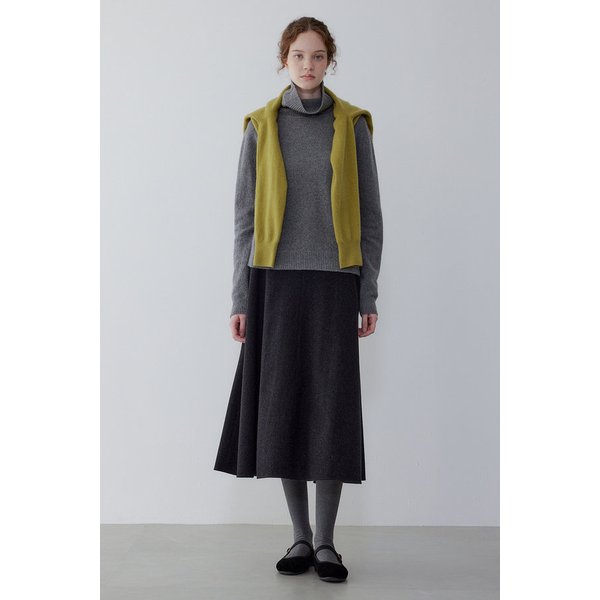 플레어 울 스커트 IA15435020169
