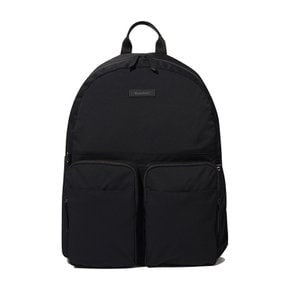 투 포켓 데일리 백팩 블랙 CO2507BP03BK
