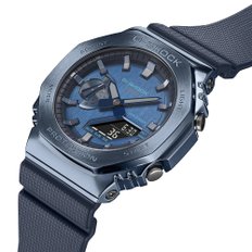 [지샥 정품] G-SHOCK 지얄오크 메탈 GM-2100N-2A 옥타곤 방수 전자 군인시계