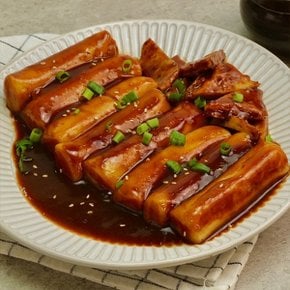 사계절 떡볶이 밀키트 짜장맛 (쌀떡) 600g