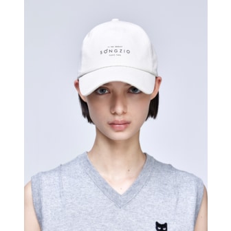 송지오 [파주점] [송지오우먼]송지오 오리진 파리 볼캡 아이보리 WH2CP301IV