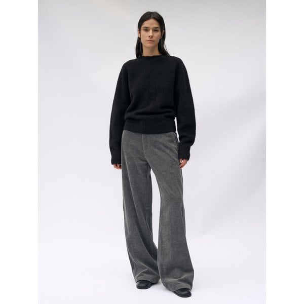 피그먼트 다이드 코듀로이 팬츠 - 차콜