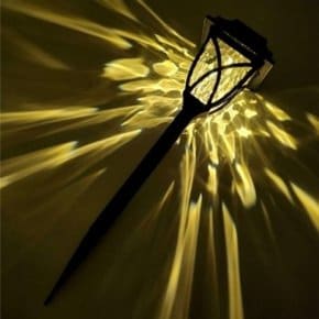정원등 노란빛 랜턴 사각형-WFGWRRO