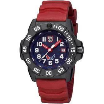  미국 루미녹스 시계 Luminox Navy Seal 45mm Dive 워치 Red Blue Set XS.3501.LM.VO.Set 1690232