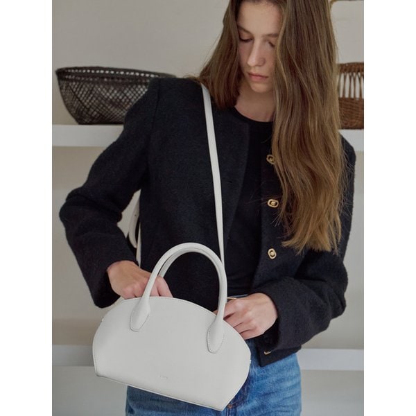 KIE mini tote bag (Cool white) 키미니토트백