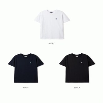 후아유 여성용 스티브 서퍼베어 반팔 티셔츠/ Surf Bear Basic T-shirt_A WHRPE2592F