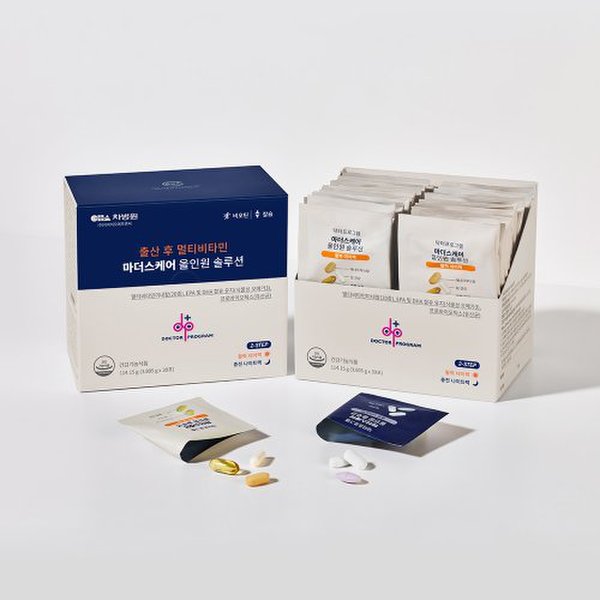 출산후 멀티 비타민 칼슘 수유부 산후 영양제 마더스케어 올인원 솔루션 30포 X 2박스