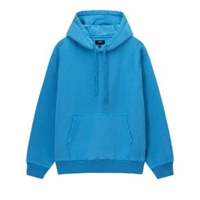 [해외] 스투시 PIGMENT DYED FLEECE 후드 블루