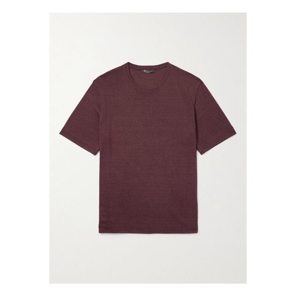 마조르보 실크 코튼 블렌드 저지 티셔츠 46376663162830330