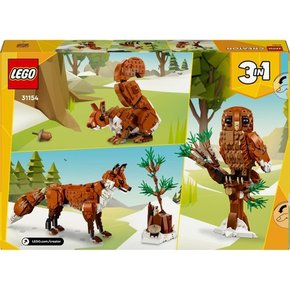 31154 숲속 동물들- 붉은 여우 교육장난감 교육장난감 [크리에이터] 레고 공식