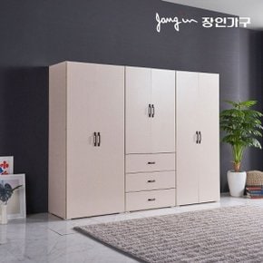 로더 베이직 LPM 2400장롱세트B(800이불장+800 3서랍옷장+800...