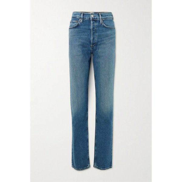 90s 핀치 웨이스트 하이라이즈 스트레이트 진 46376663162898603