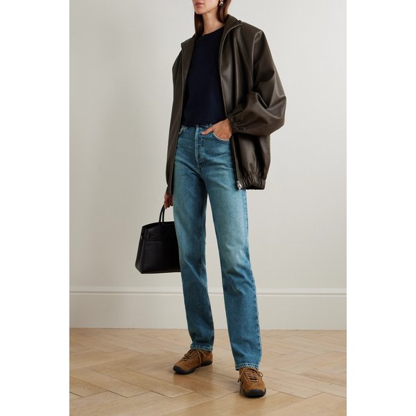 90s 핀치 웨이스트 하이라이즈 스트레이트 진 46376663162898603