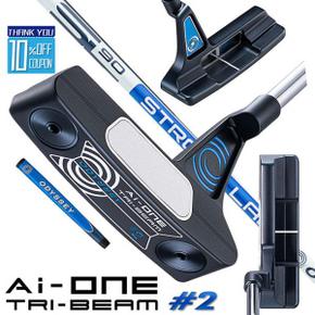 3494724 오디세이 Ai-ONE TRI-BEAM 퍼터 오른쪽용 STROKE LAB 90 스틸 샤프 PA3338169