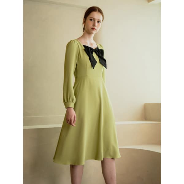 WED Detachable ribbon poly dress_2 color