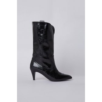슈콤마보니 Western heel boots(black) DG3CW22507BLK