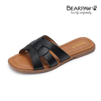 베어파우 베어파우(BEARPAW) 슬리퍼 ADRIANA 블랙 K2258001QBW