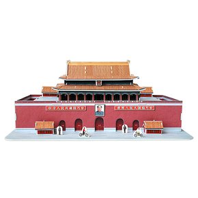 천안문 - 중국 랜드마크 세계 건축물 3D퍼즐 만들기