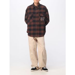 팜앤젤스 Palm Angels flannel shirt with check pattern PMES012E23FAB001 TP63032325 66602631