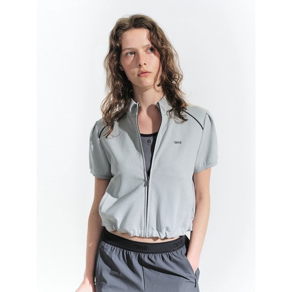 25HS MIST ZIP-UP JUMPER (GREY)