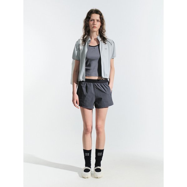 25HS MIST ZIP-UP JUMPER (GREY)