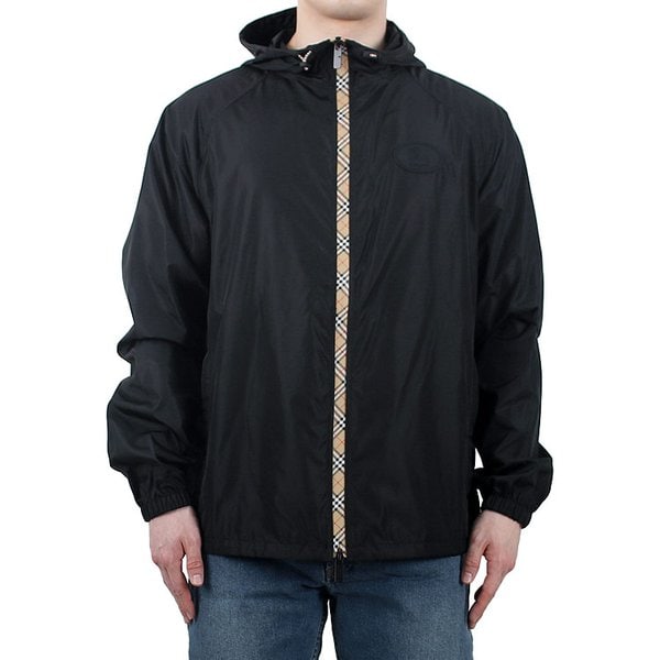 [시흥점] 26SS 체커 테이프 나일론 후드 자켓 (8120369)