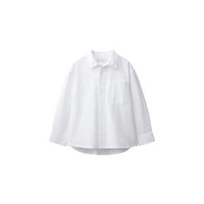 ZARA 자라 키즈 플레인 옥스포드 셔츠 화이트 1630560250 1630560 1439417