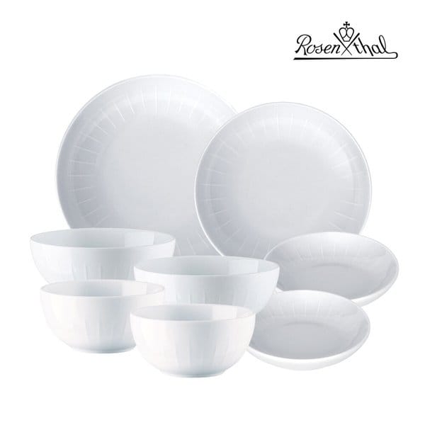 조인 2인 식기 세트 8P (화이트)