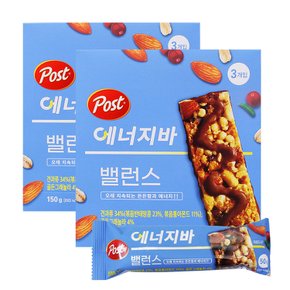 포스트 에너지바 밸런스 150g+150g (총 50g x6개)