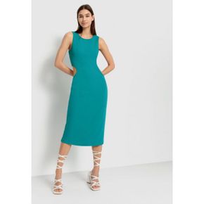 4086165 LASCANA LSCN BY - Shift dress petrol