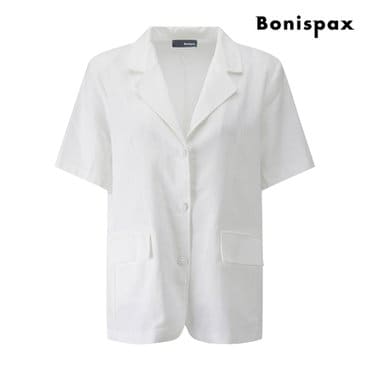 보니스팍스 카라 테일러드 반팔 자켓 (XP6JK002M0)