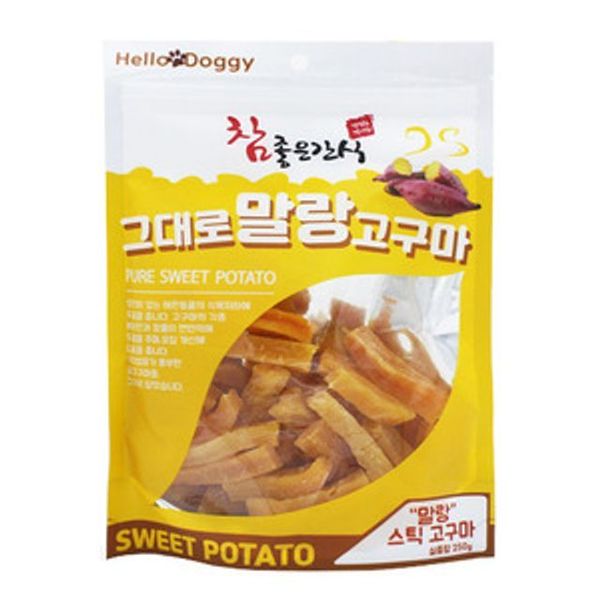 참 좋은 강아지 애견간식 스틱고구마250g X ( 2매입 )