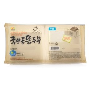 자연촌 국산콩 투컵 뜸두부 부침용 340g*2