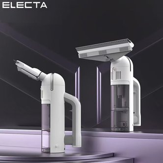  ELECTA EL611 무선 핸디형 유리 청소기 원터치 닦기/분무/오물흡수 3in1 물기제거 다용도 청소기